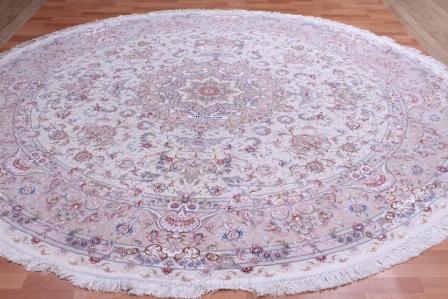 10x10 3m square 900kpsi Masterpiece Gonbad Qum Persian rug.